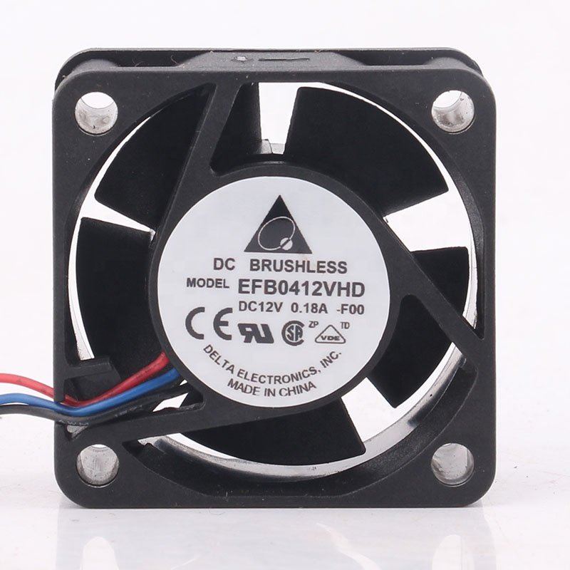 DELTA 24V 48V DC12V 0.18A EC AC 40X40X20MM 4CM 4020 12CFM Twin-ball North-south Bridge Shaft Brushless EFB0412VHD Cooling Fan